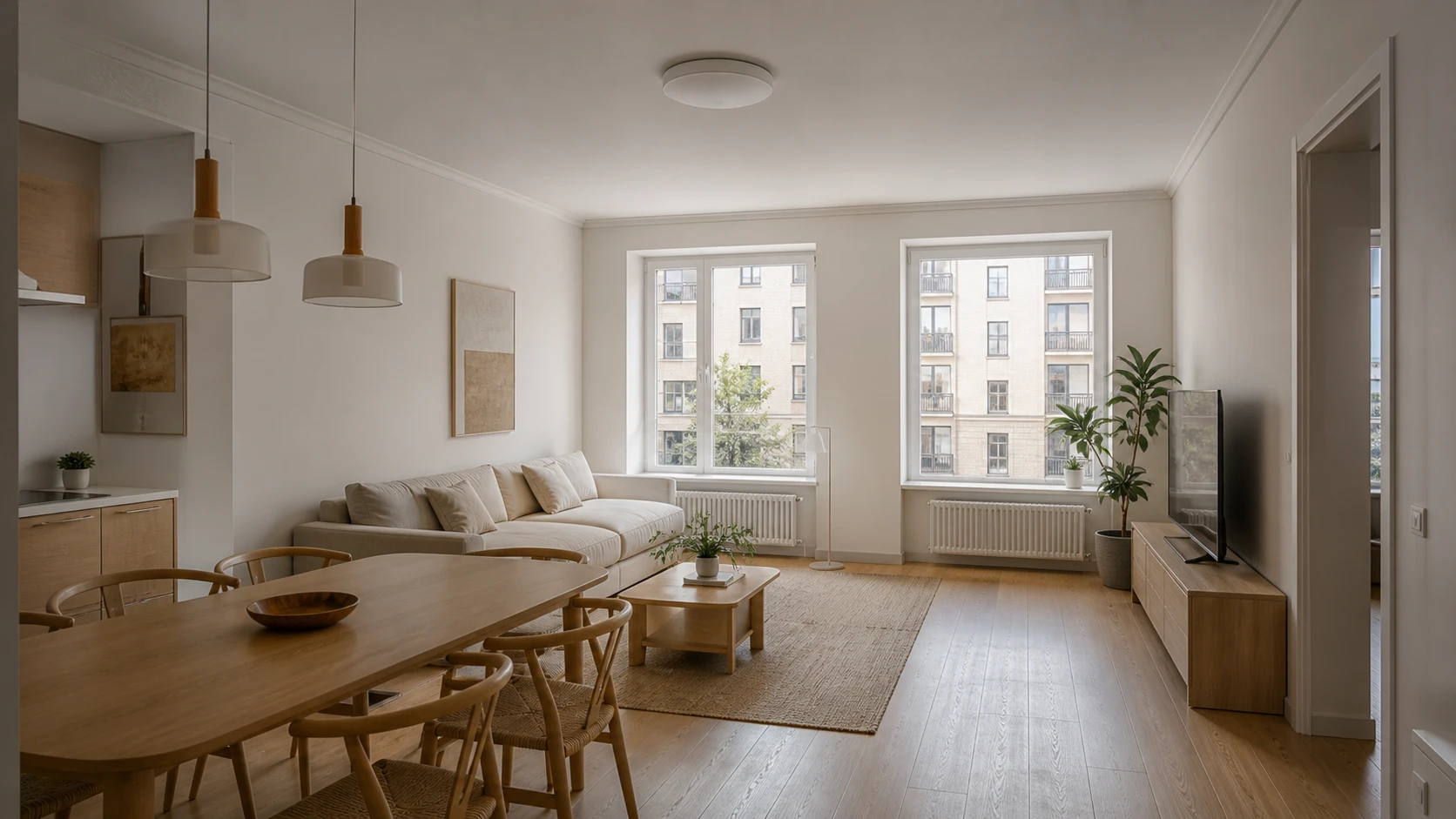 Семейная квартира в «Пшеница»: 74,2 м²