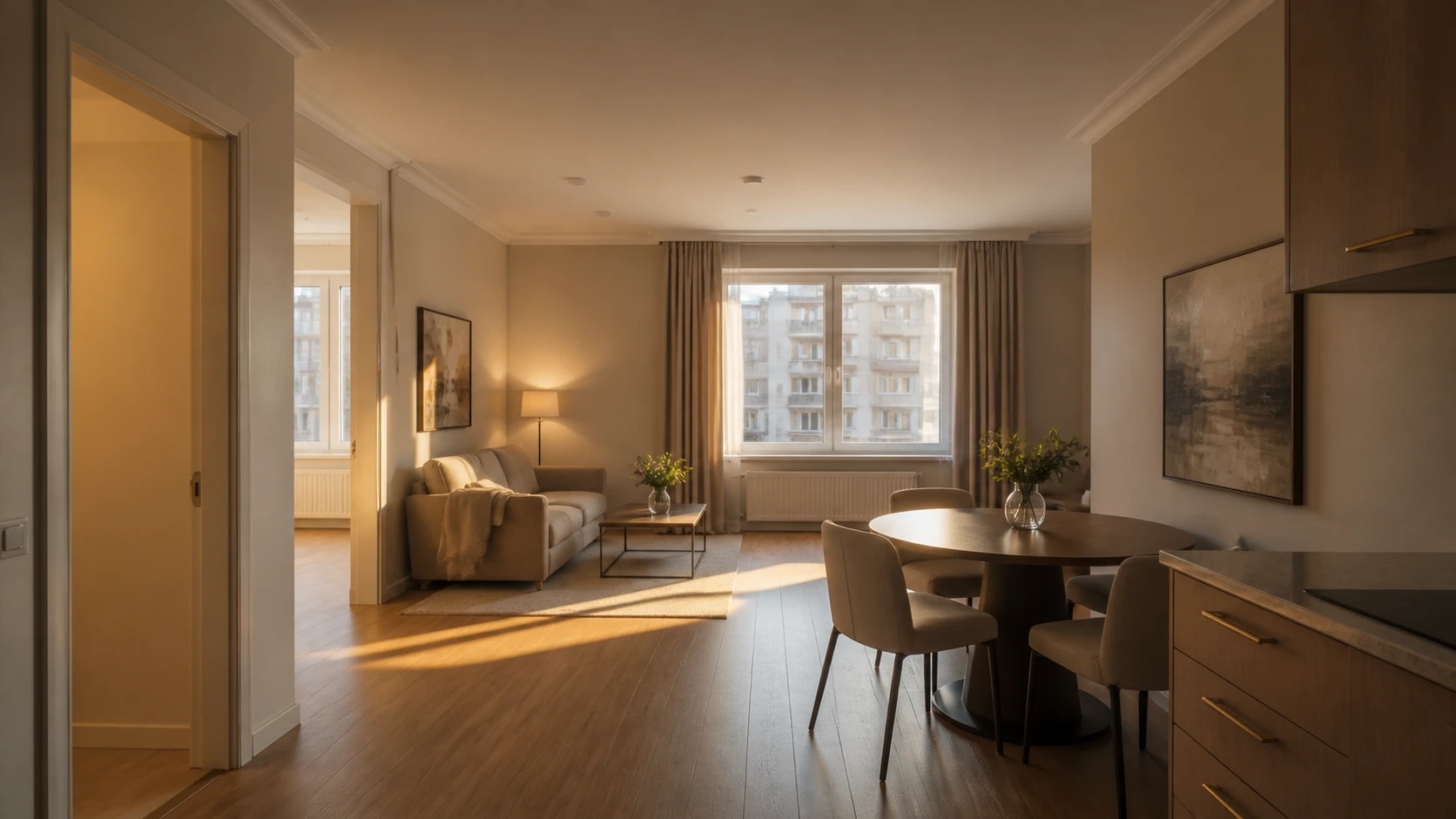 Семейная квартира в «Молодость»: 72,6 м²